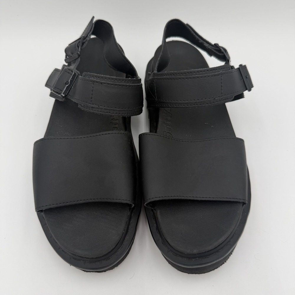 Dr. Martens Voss Black Chunky Platform Sandals Grunge Goth Alt Edgy 10 - Picture 6 of 10